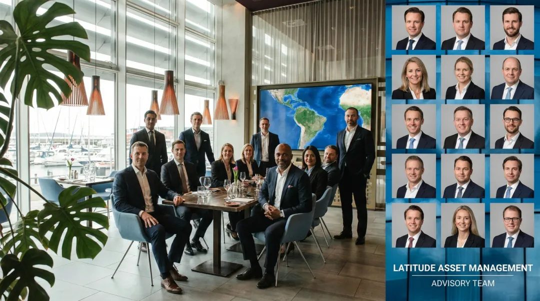 Latitude Asset Management advisory team with hotel operations and finance expertise