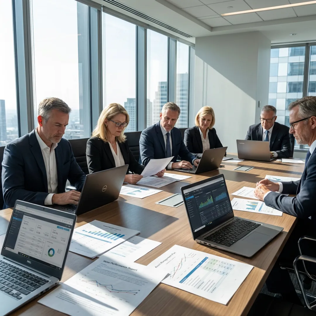 Hotel asset management strategy meeting