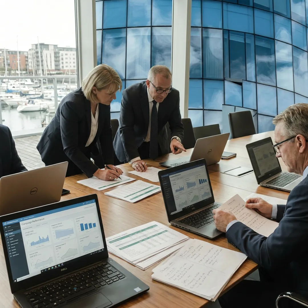 Hotel campaign performance review