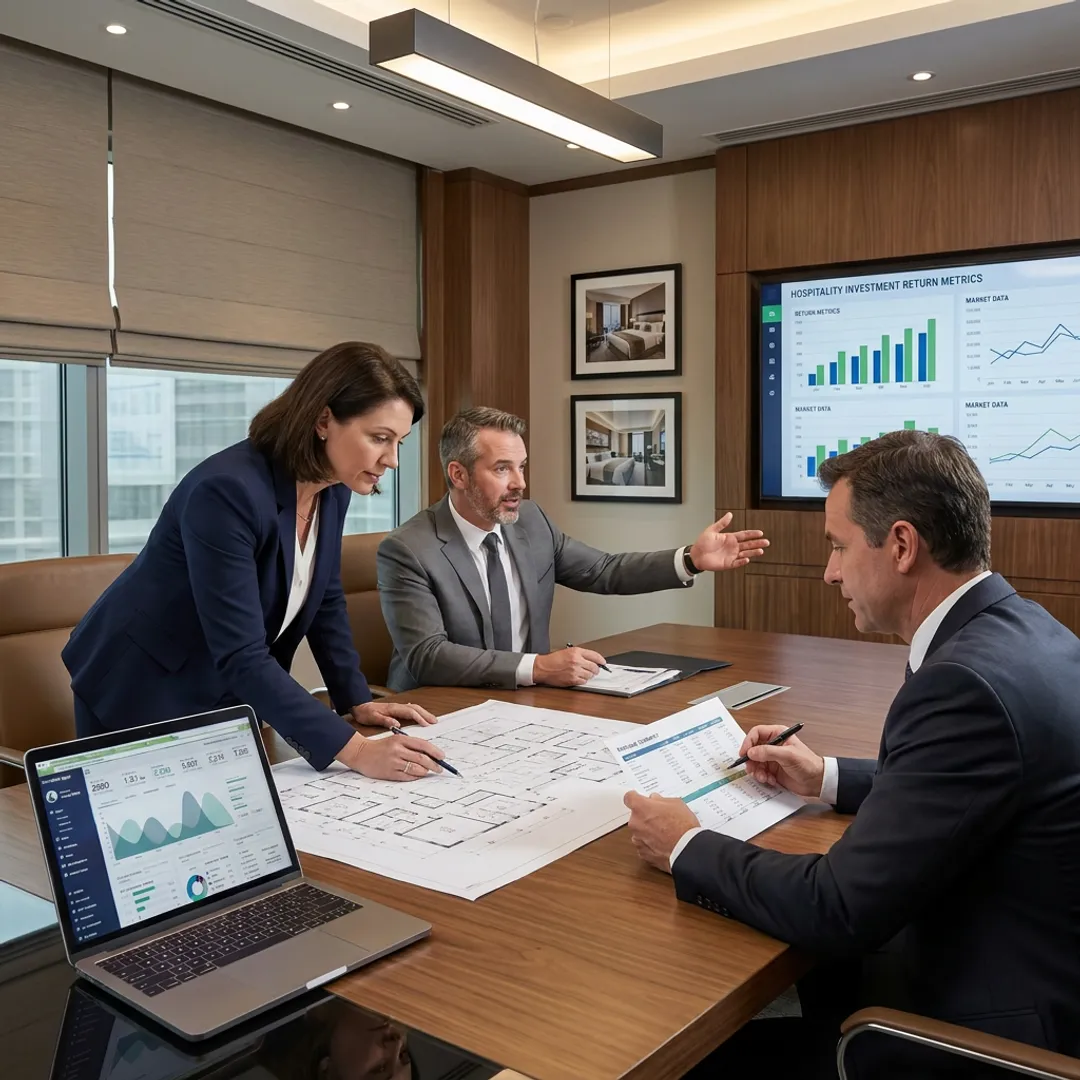 Hotel development technology and investment strategy meeting