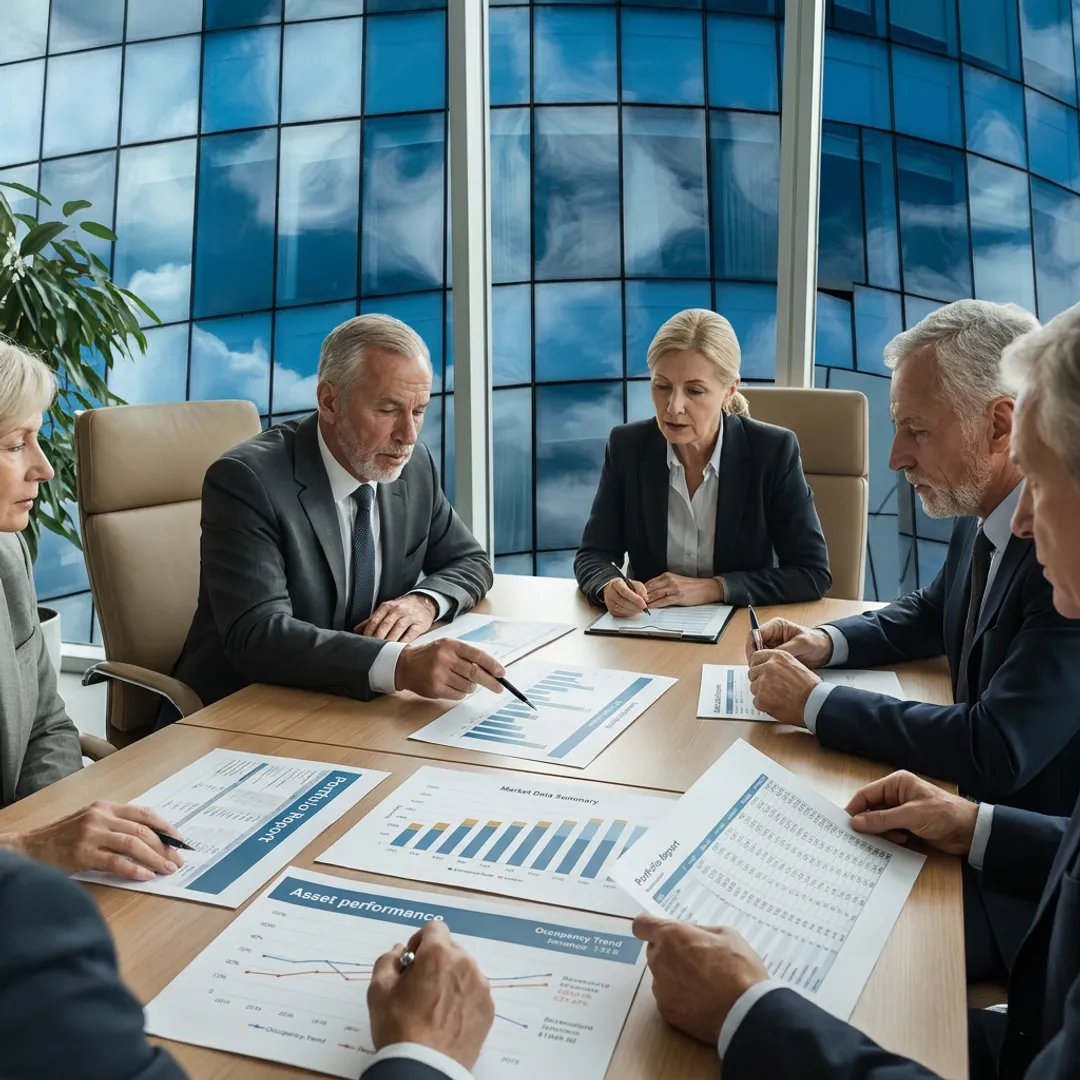 Institutional hotel asset management strategy meeting
