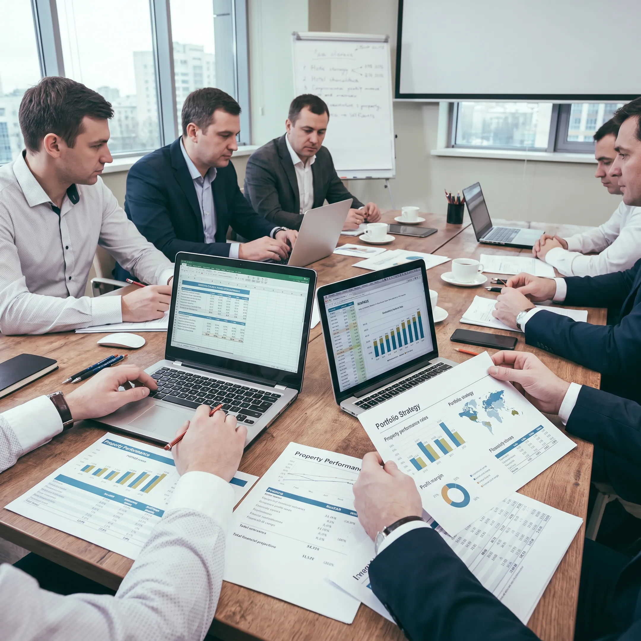 Advisors planning a hotel investment strategy
