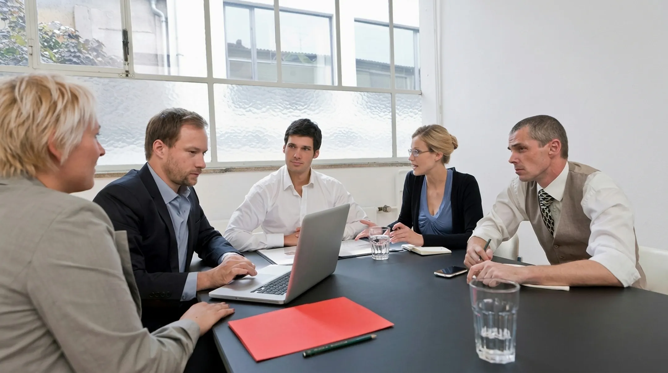 Lean advisors facilitating Hoshin Kanri rollout with client leadership team