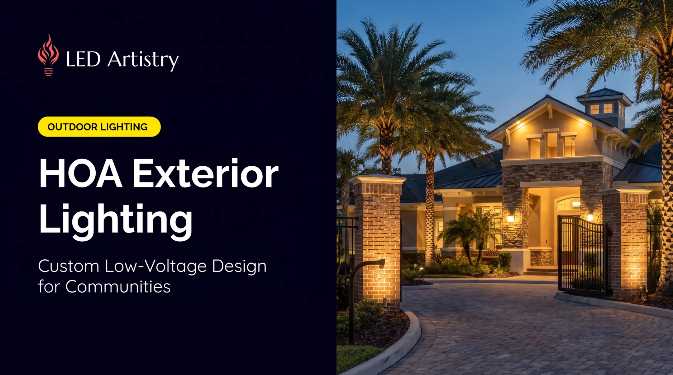 HOA Exterior Lighting
