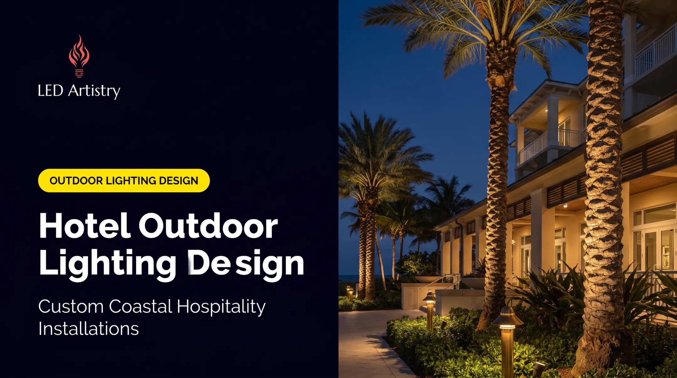 Hotel Outdoor Lighting Design