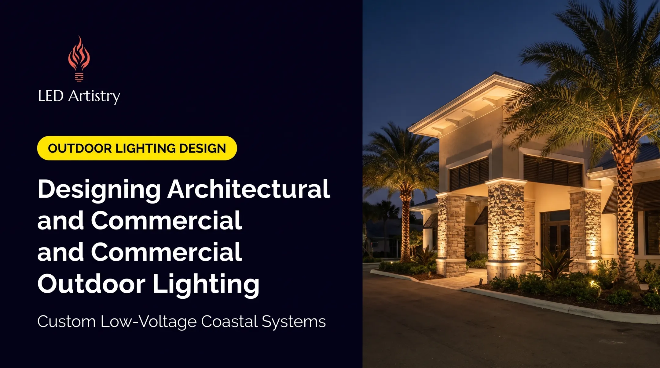 Designing Architectural and Commercial Outdoor Lighting