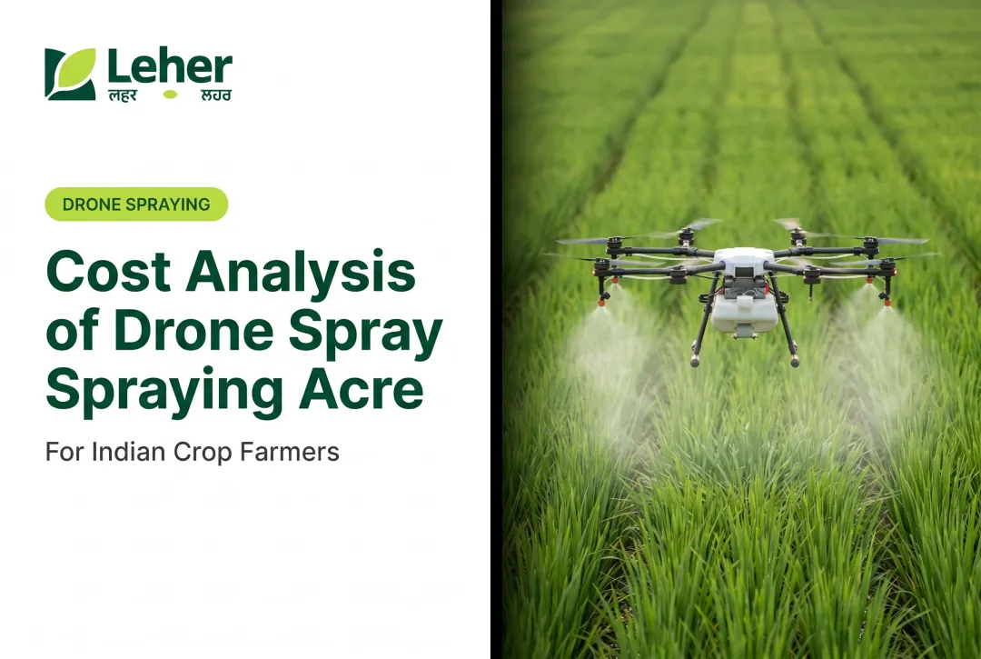 Cost Analysis of Drone Spraying per Acre