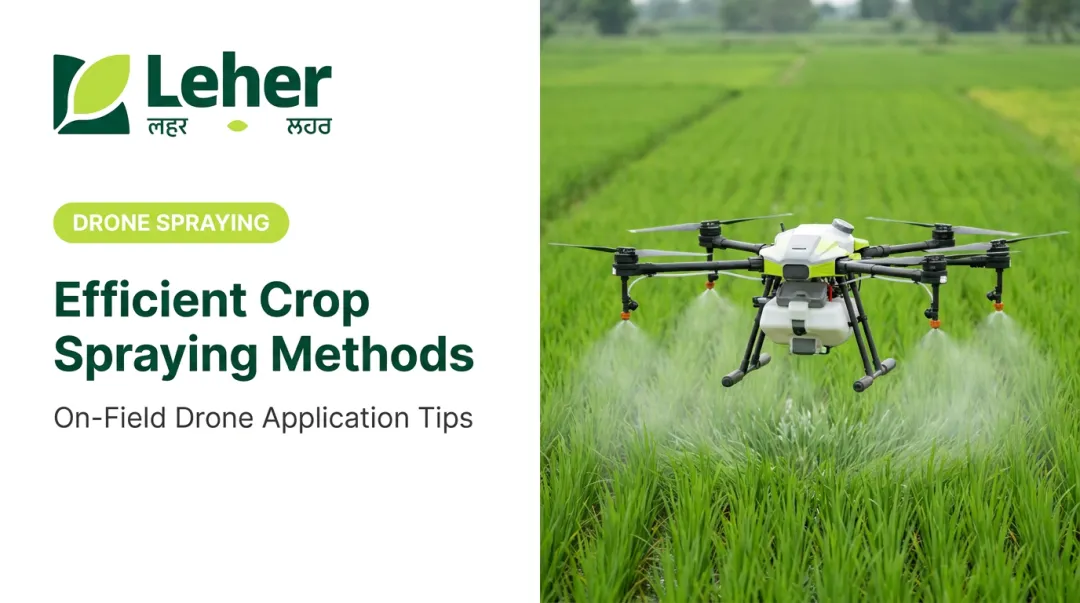 Efficient Crop Spraying Methods