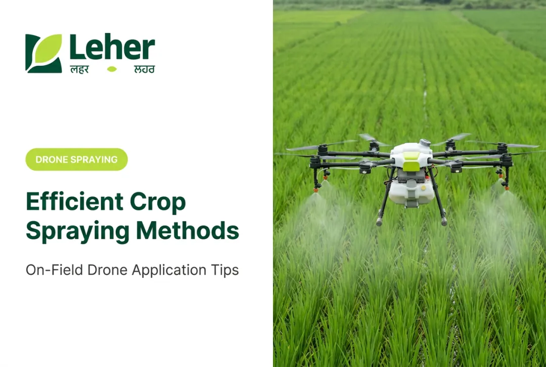 Efficient Crop Spraying Methods