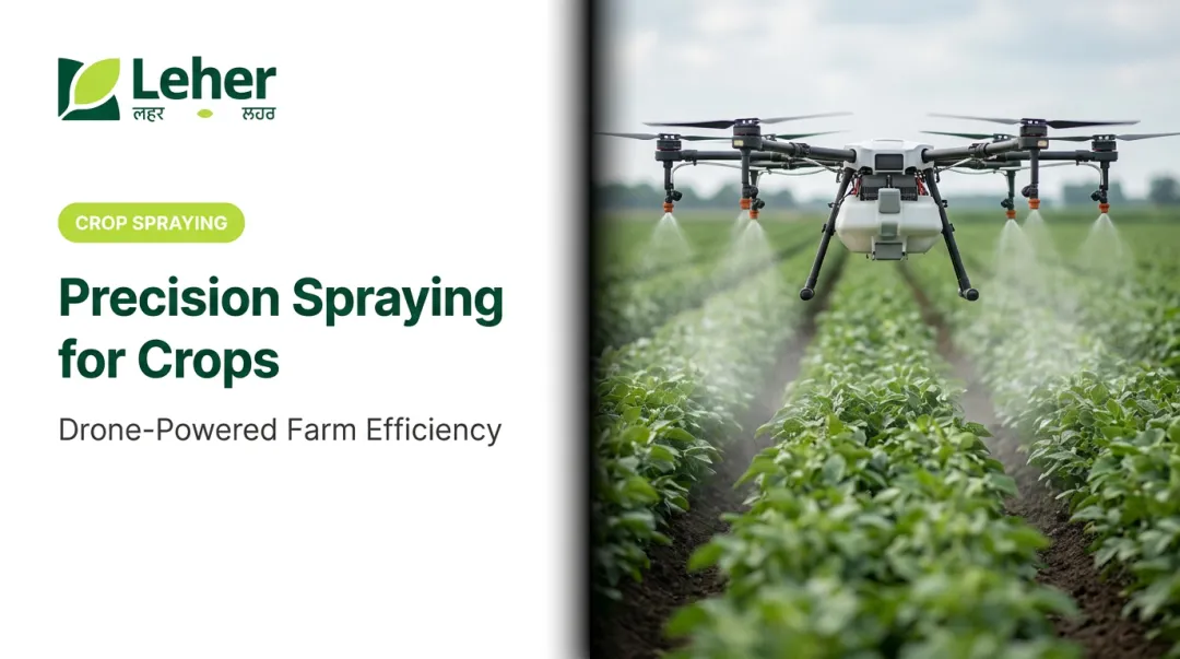 Precision Spraying for Crops