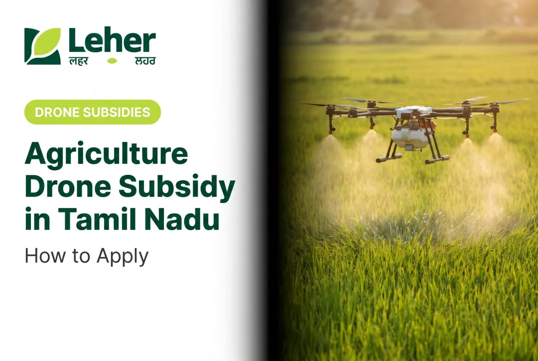 Agriculture Drone Subsidy in Tamil Nadu: How to Apply