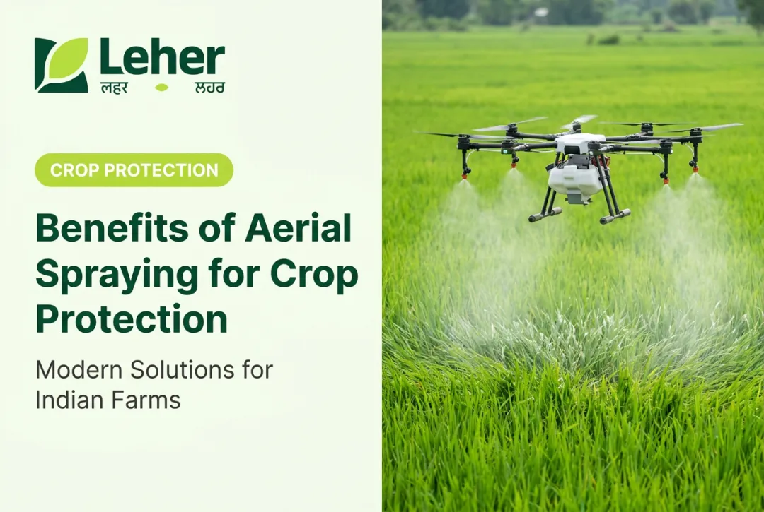 Benefits of Aerial Spraying for Crop Protection