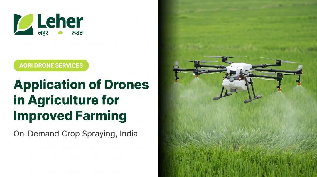 Application of Drones in Agriculture for Improved Farming