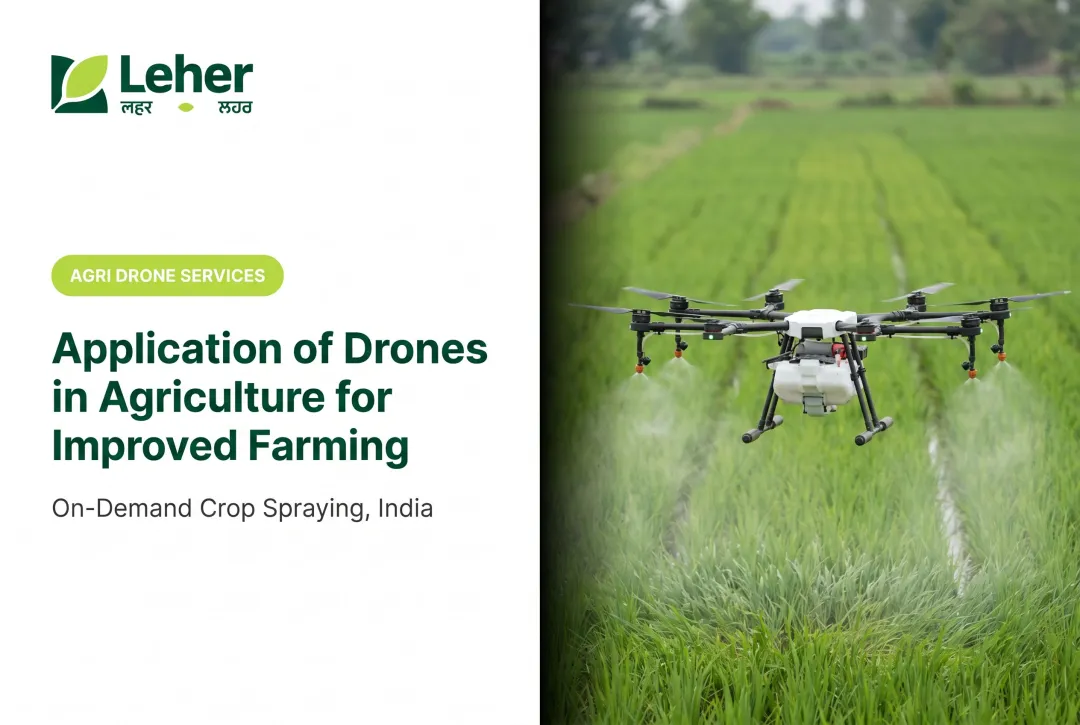 Application of Drones in Agriculture for Improved Farming