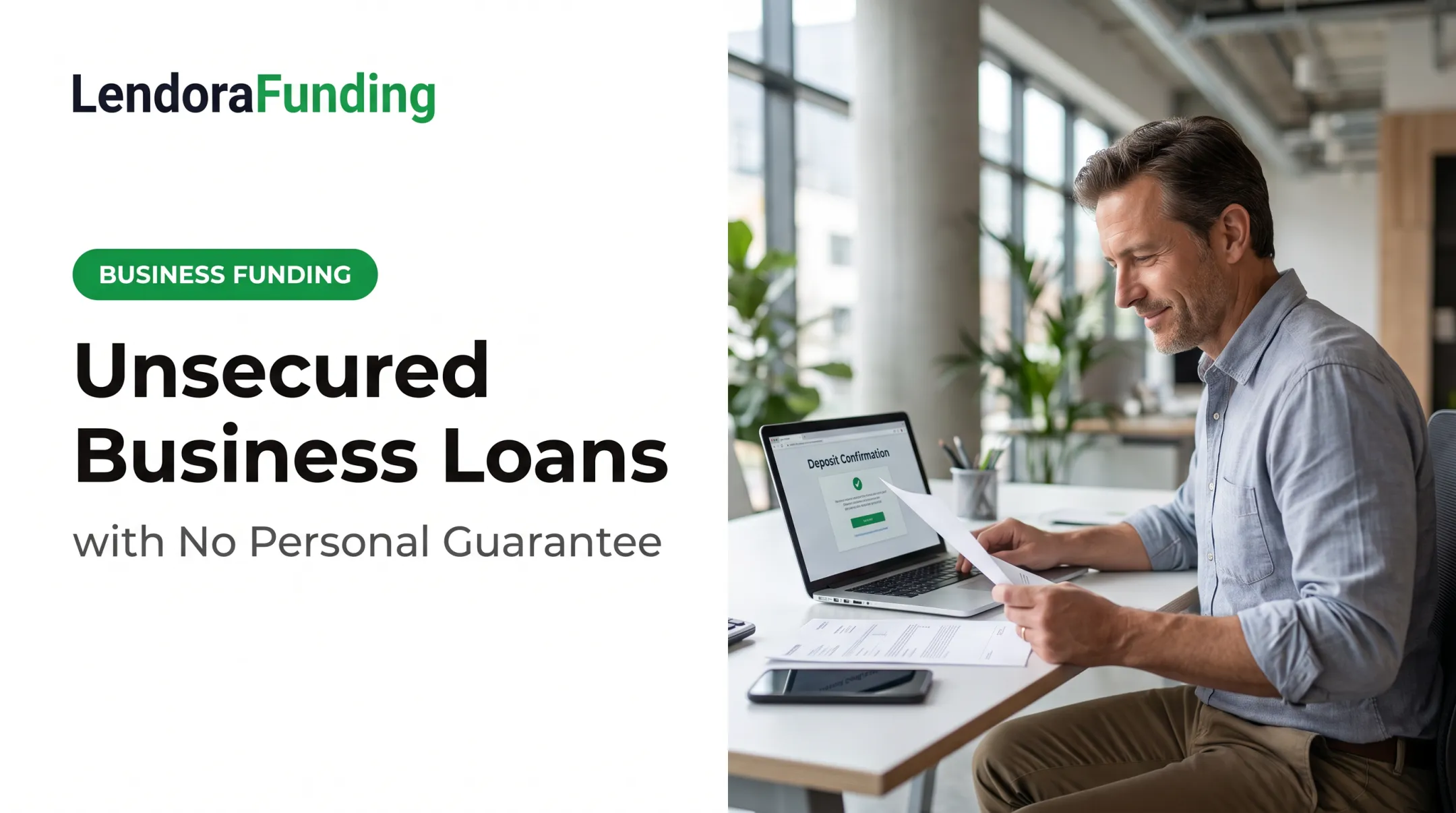Unsecured Business Loans with No Personal Guarantee