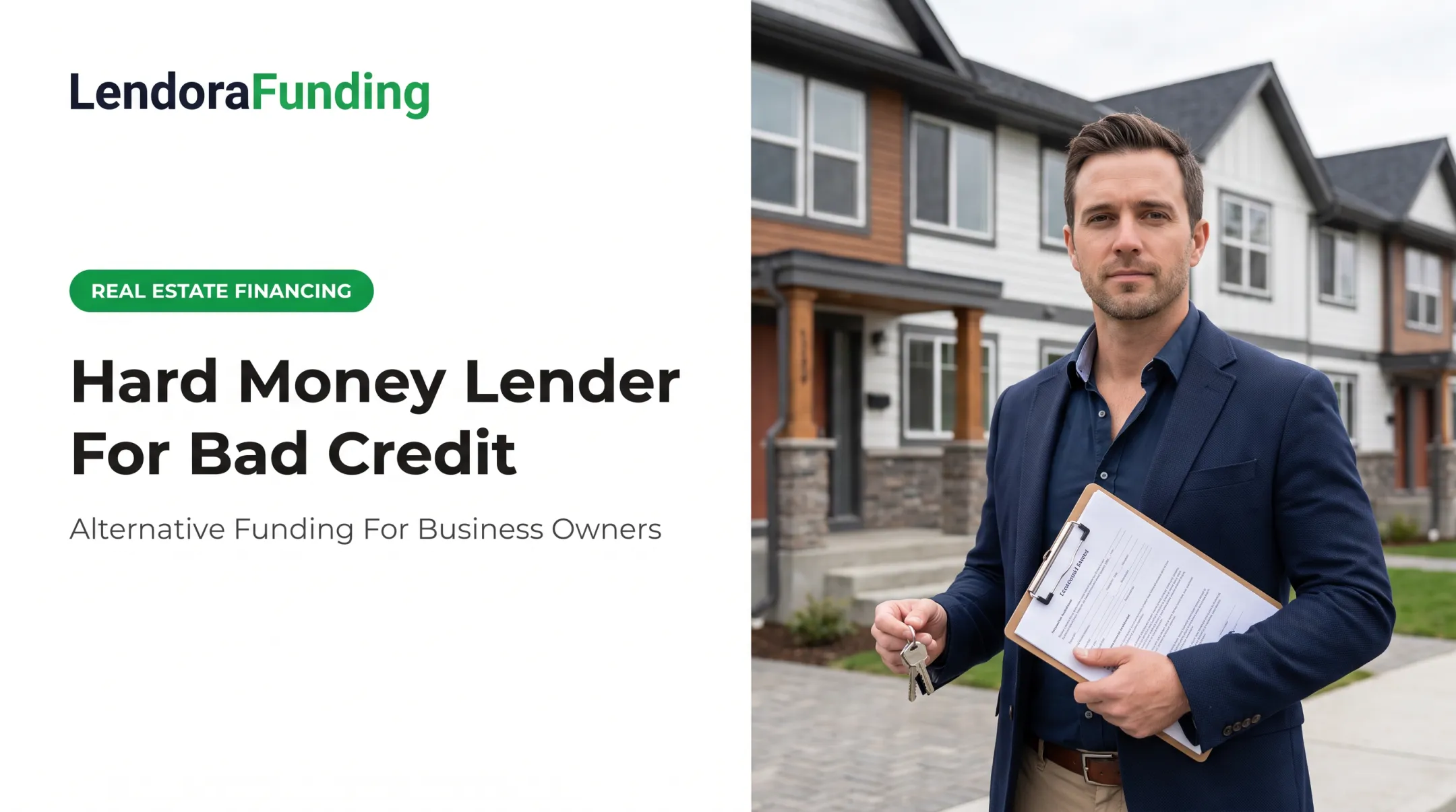 Hard Money Lender For Bad Credit