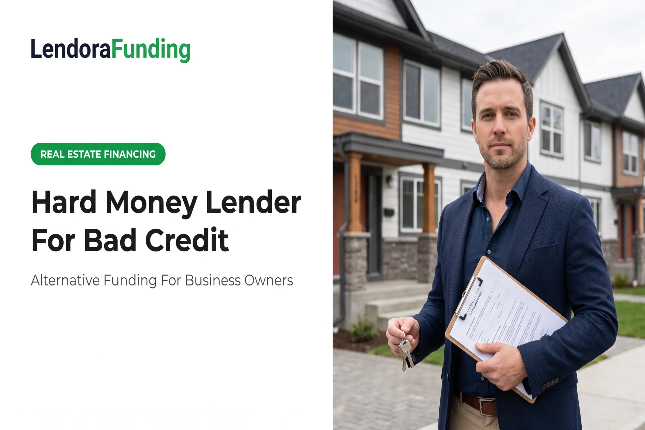 Hard Money Lender For Bad Credit