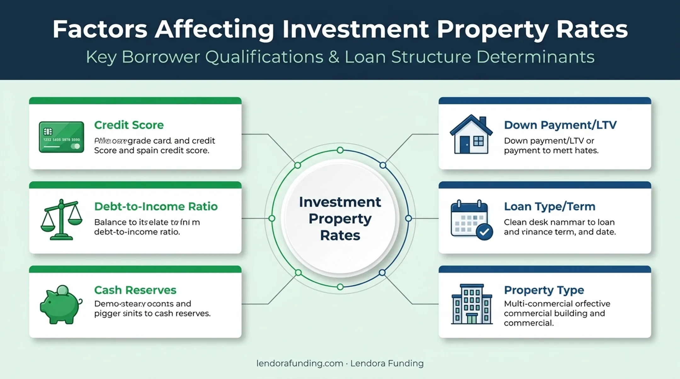 Six key factors determining investment property mortgage interest rate