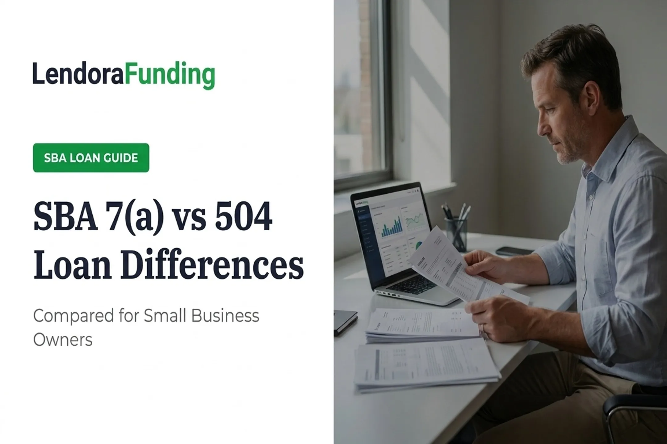 SBA 7(a) vs 504 Loan Differences