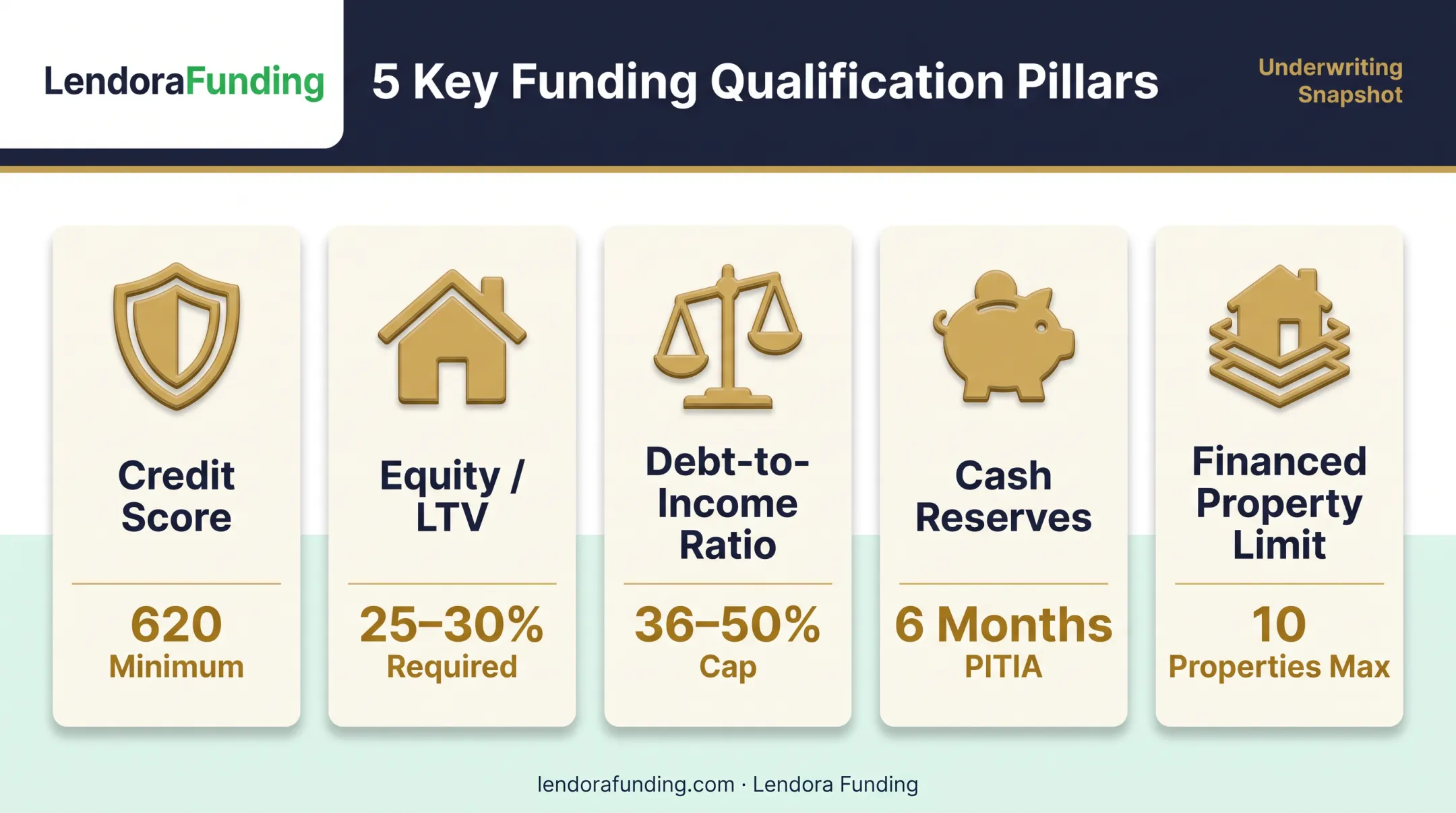 Investment property refinance qualification requirements checklist for 2026