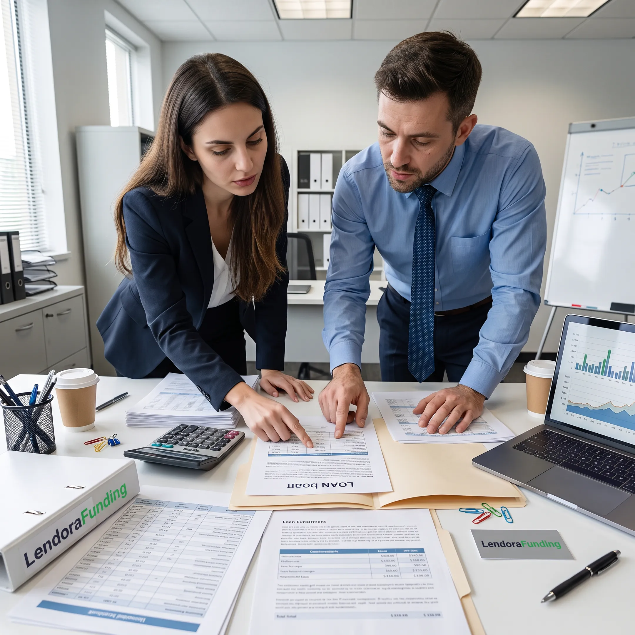 Business owner reviewing funding options with an advisor