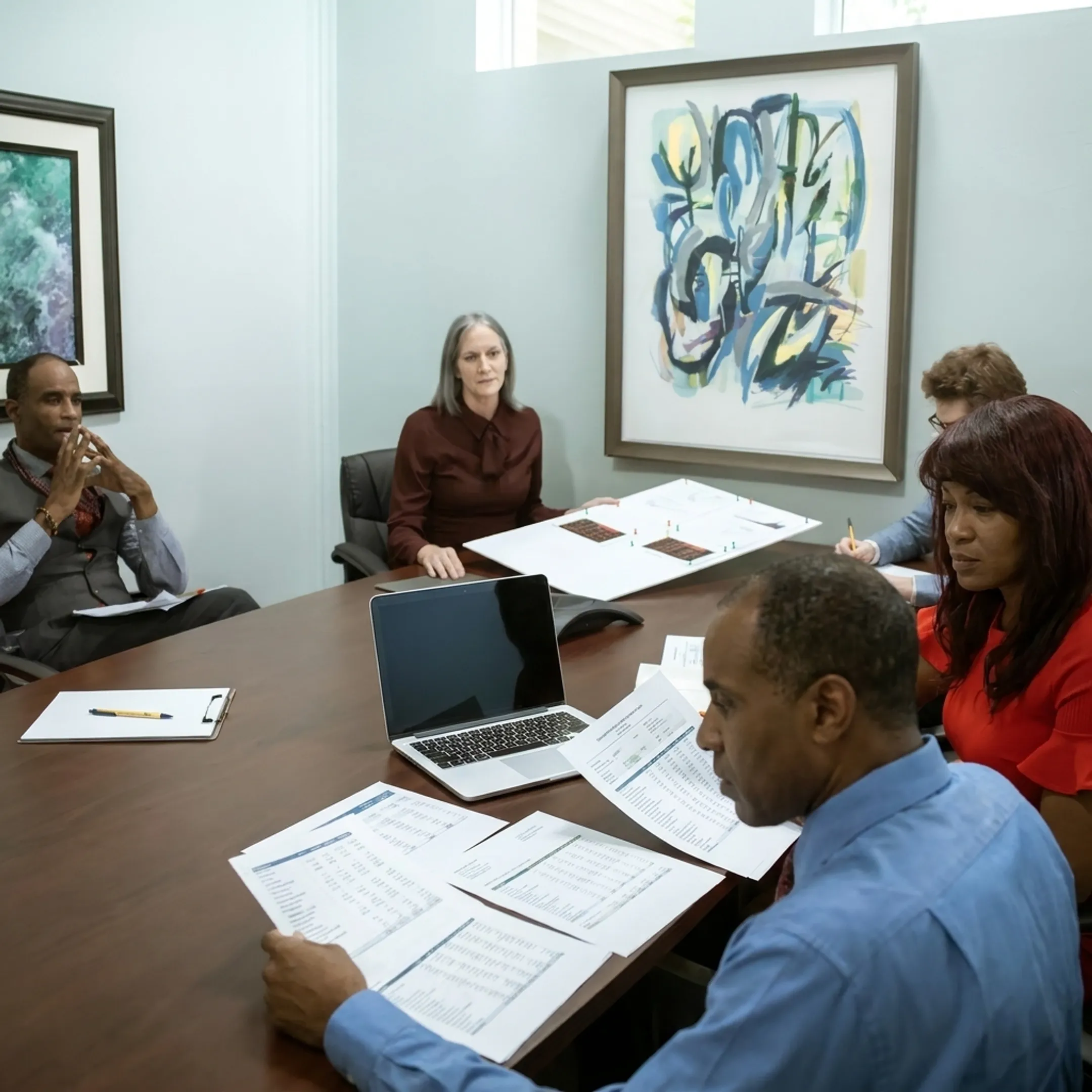 Business owner reviewing working capital financing options with a funding specialist
