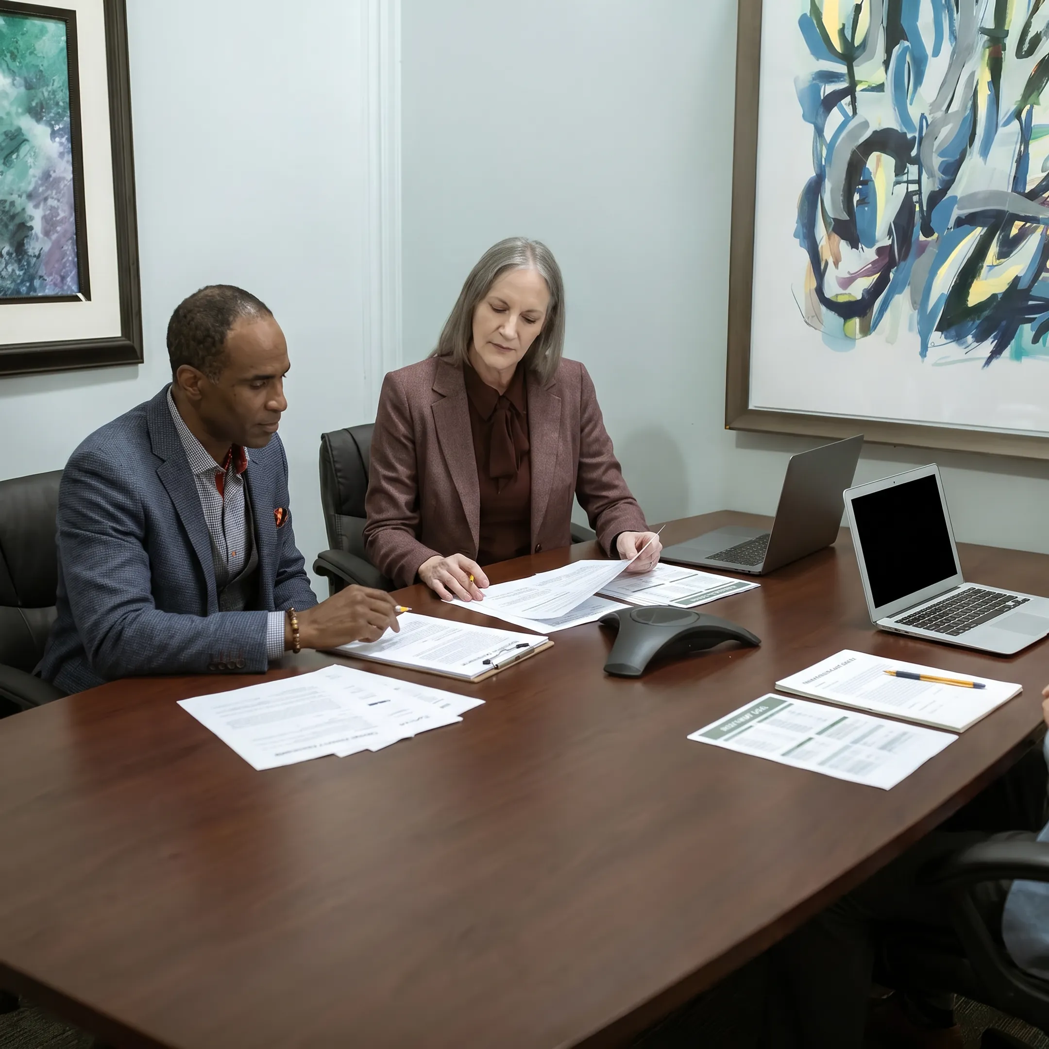 Funding specialist discussing Texas rental property financing with investor