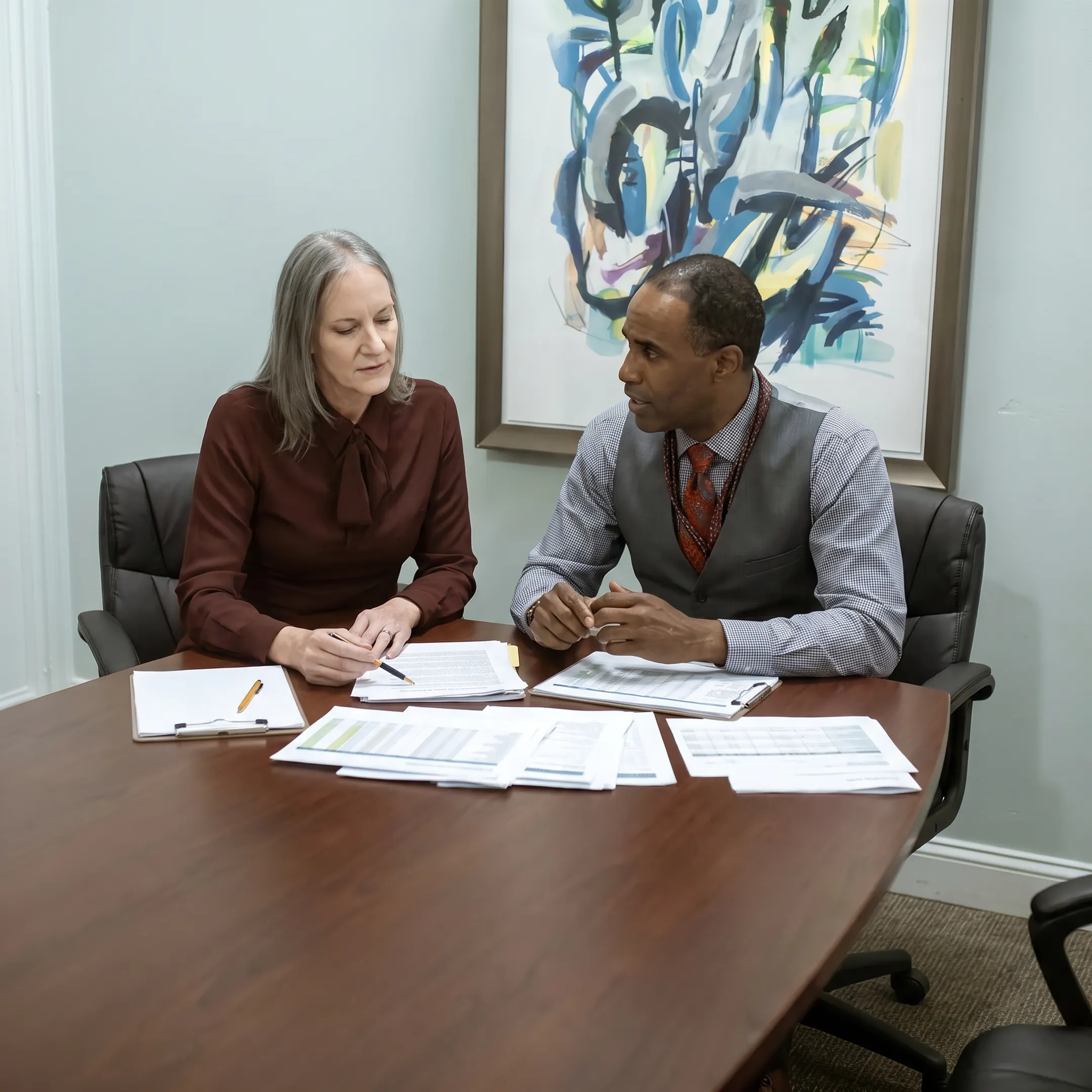 Investor discussing Illinois property financing with funding specialist