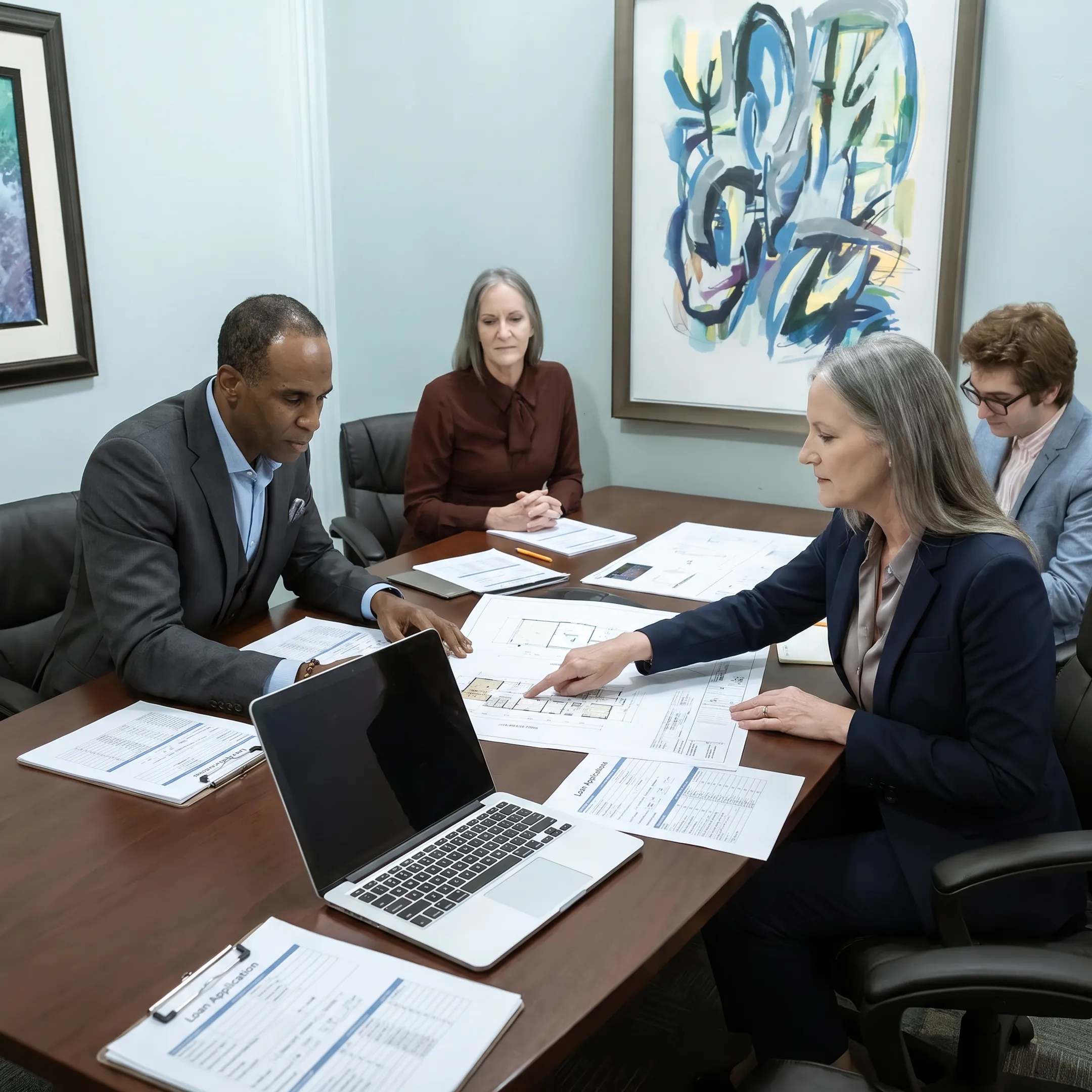 Investor discussing New York property financing with funding specialist