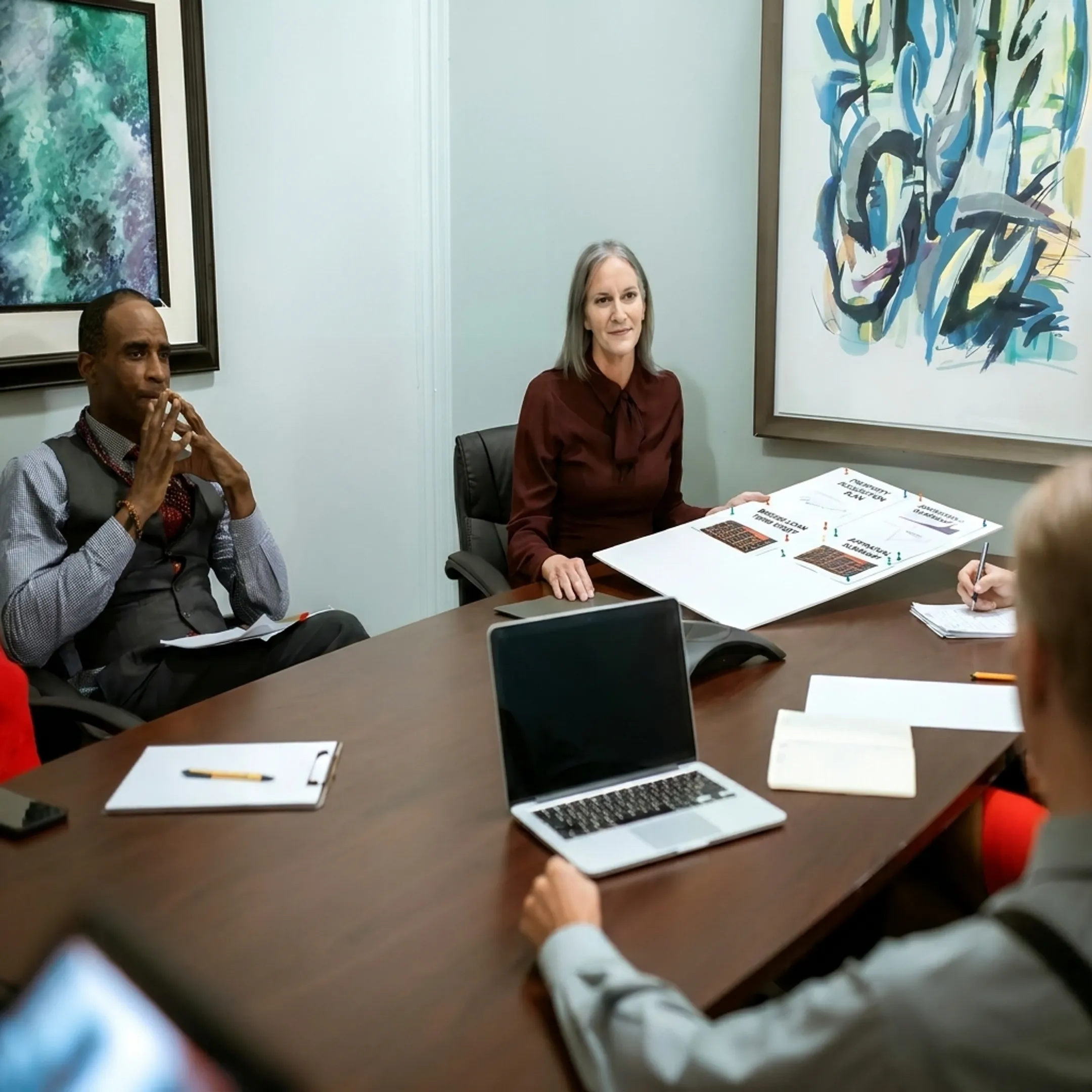Funding specialist discussing Texas bridge financing with real estate investor