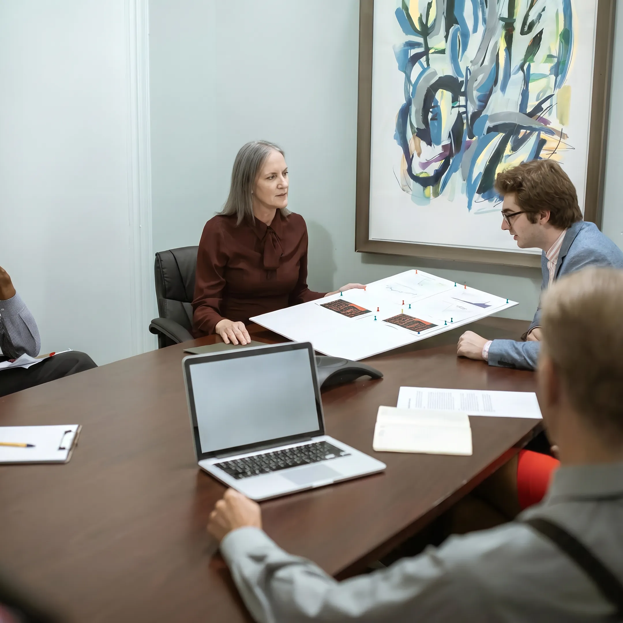 Funding specialist discussing Maryland investment property financing with an investor