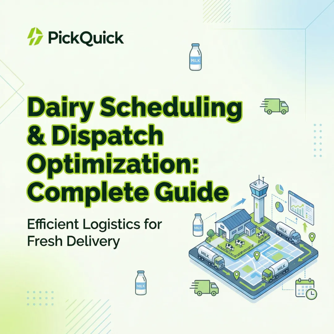 Dairy Scheduling & Dispatch Optimization: Complete Guide