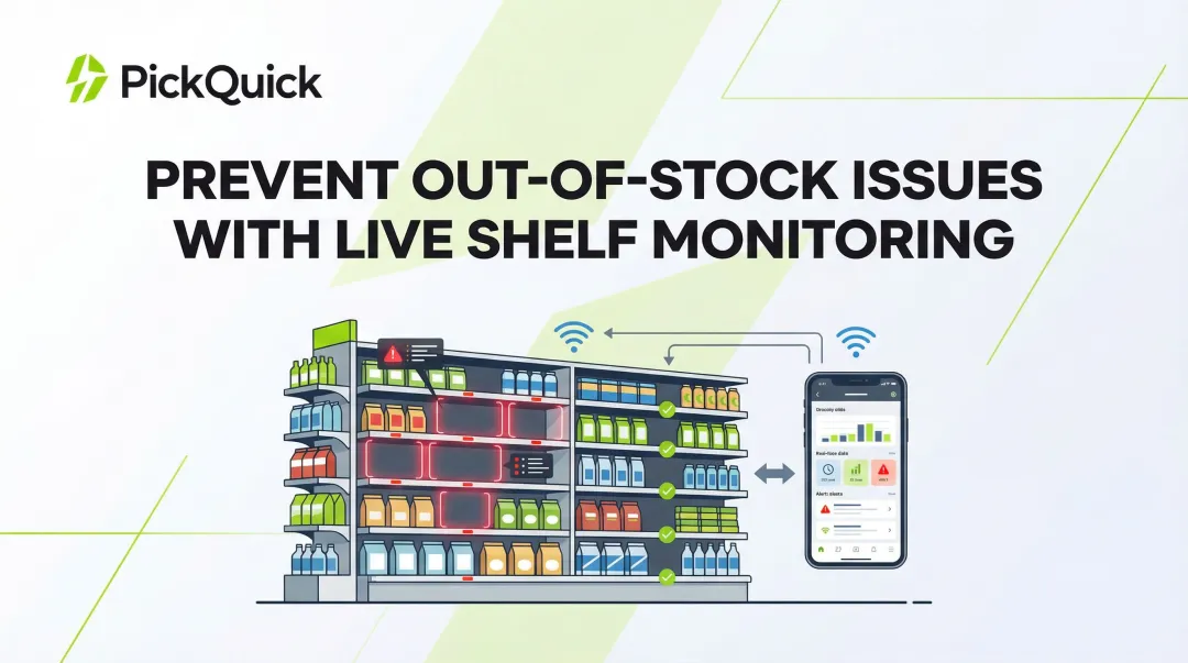 Prevent Out-of-Stock Issues with Live Shelf Monitoring