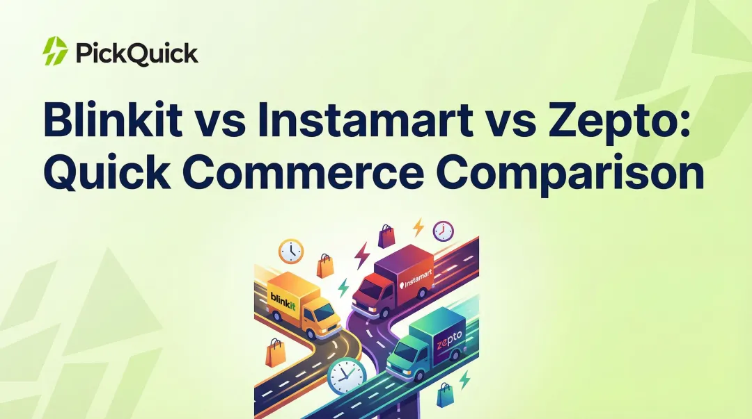 Blinkit vs Instamart vs Zepto: Quick Commerce Comparison