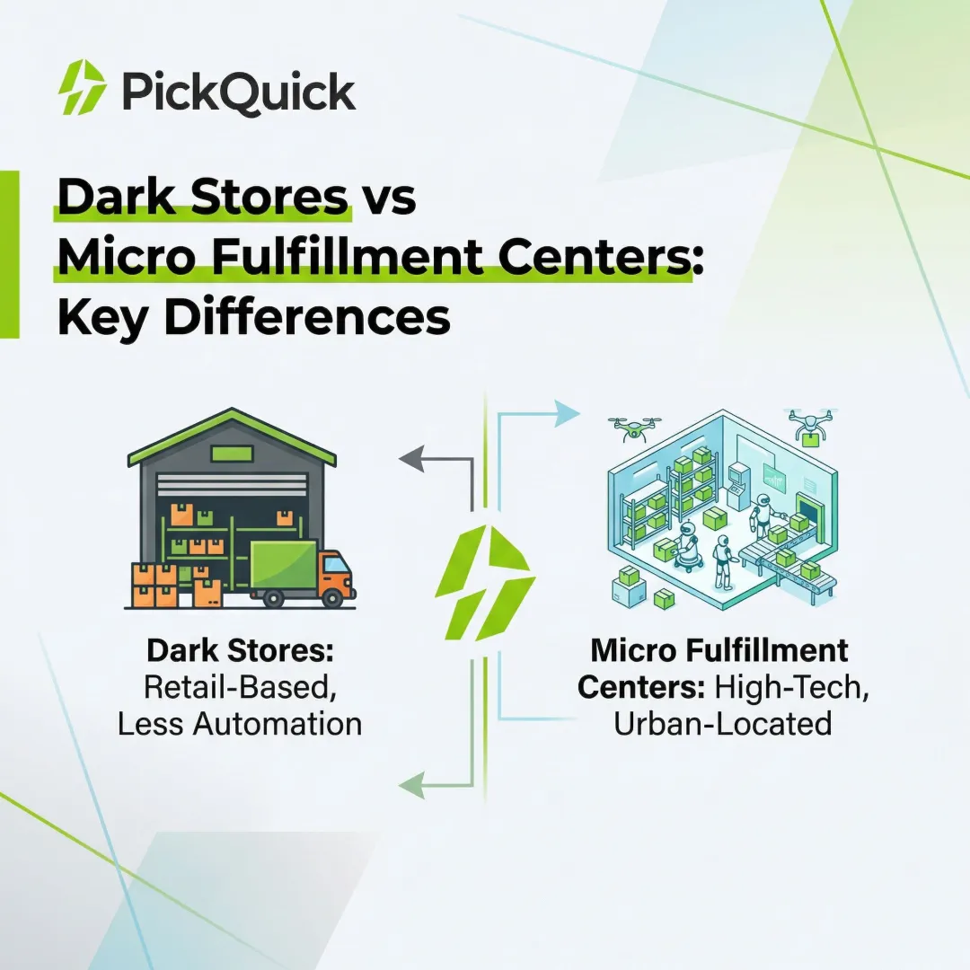 Dark Stores vs Micro Fulfillment Centers: Key Differences