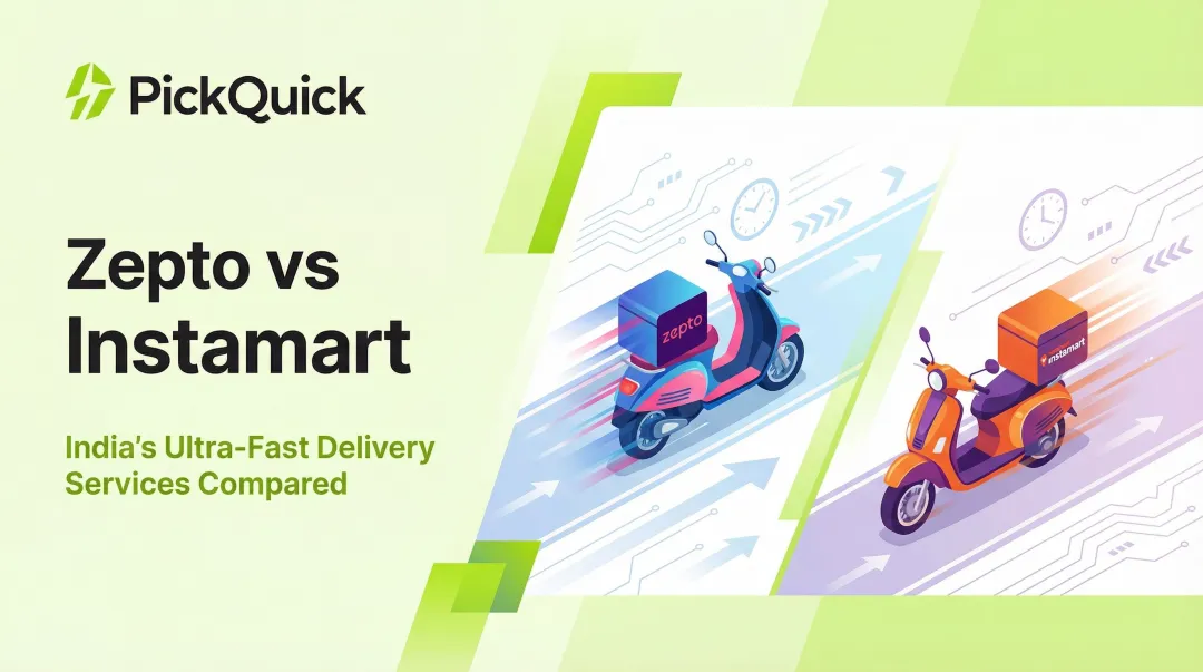 Zepto vs Instamart: India's Ultra-Fast Delivery Services Compared