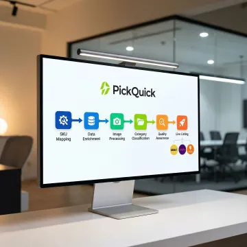 Step-by-step catalog management process for quick commerce platforms