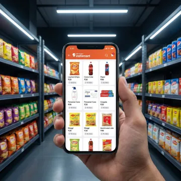 Brand products listed and selling on Swiggy Instamart with fast delivery