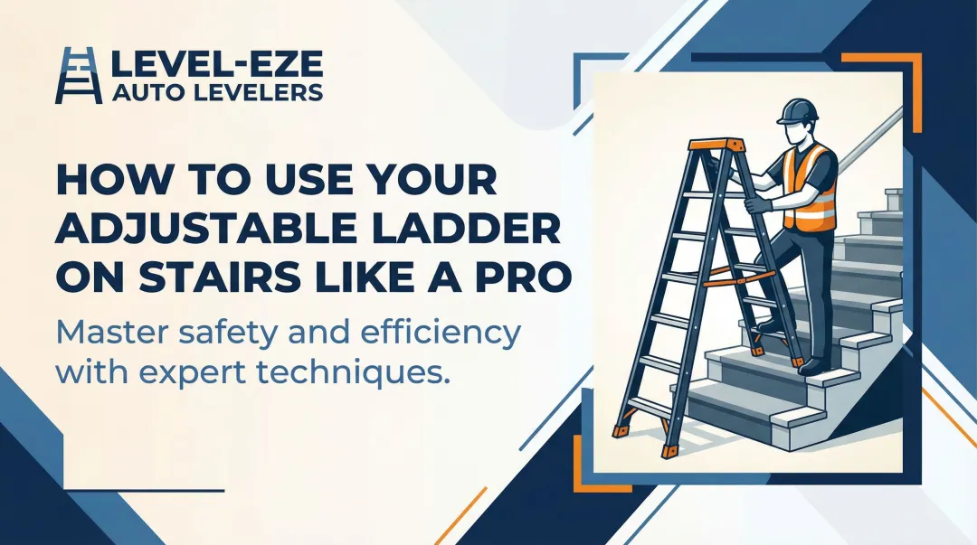 How to Use Your Adjustable Ladder on Stairs Like a Pro