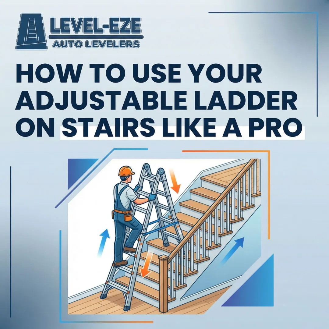 How to Use Your Adjustable Ladder on Stairs Like a Pro