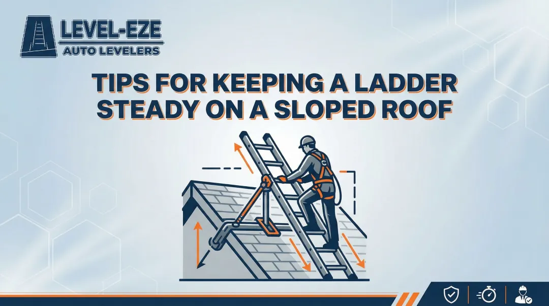Tips for Keeping a Ladder Steady on a Sloped Roof