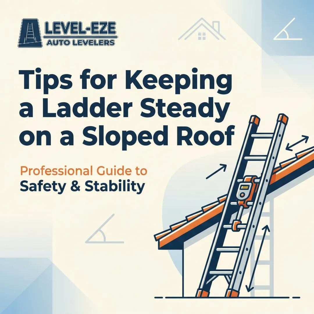 Tips for Keeping a Ladder Steady on a Sloped Roof