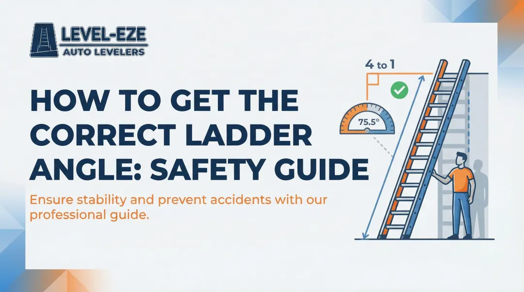 How to Get the Correct Ladder Angle: Safety Guide
