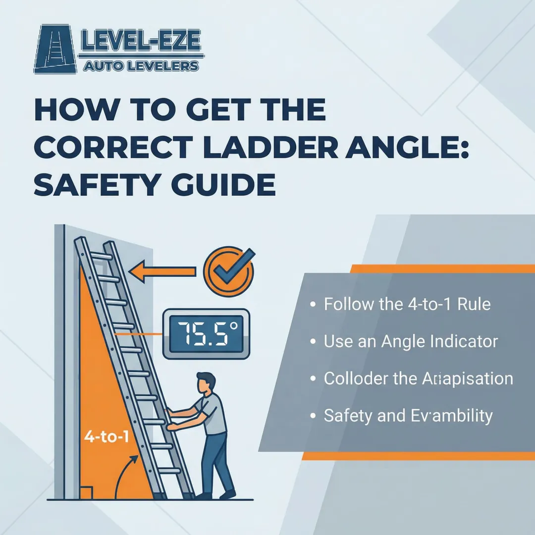 How to Get the Correct Ladder Angle: Safety Guide