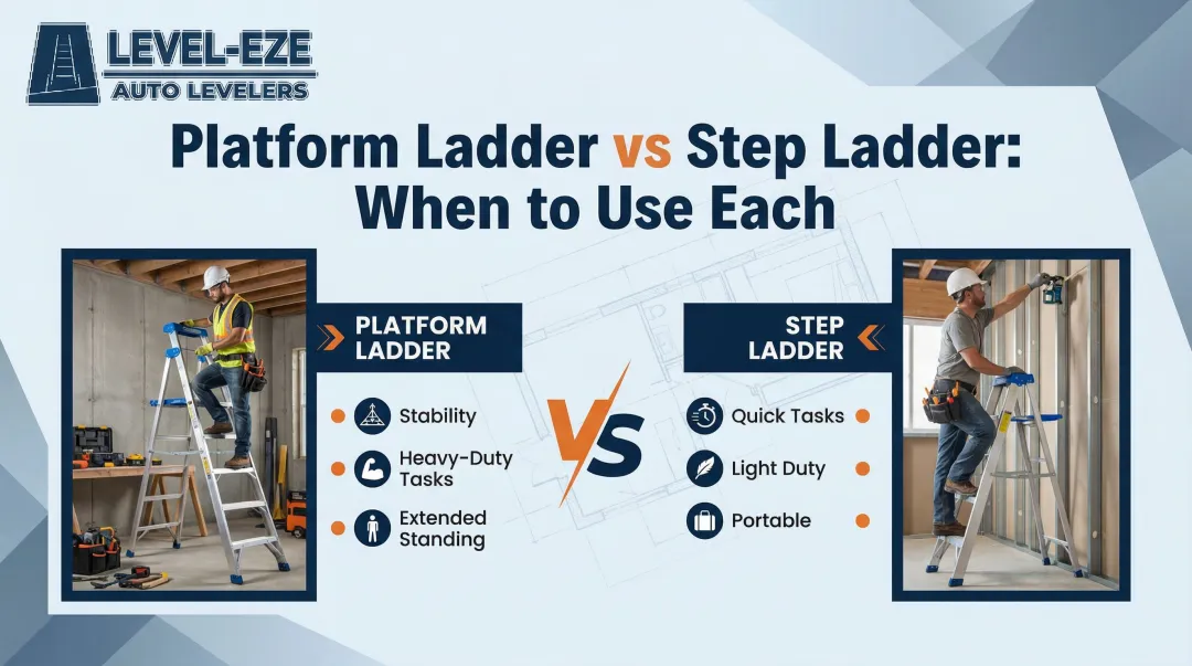 Platform Ladder vs Step Ladder: When to Use Each