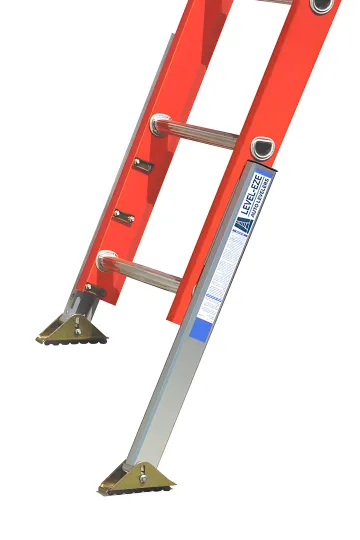 Level-EZE® Automatic Ladder Levelers for Fiberglass Combination Ladders