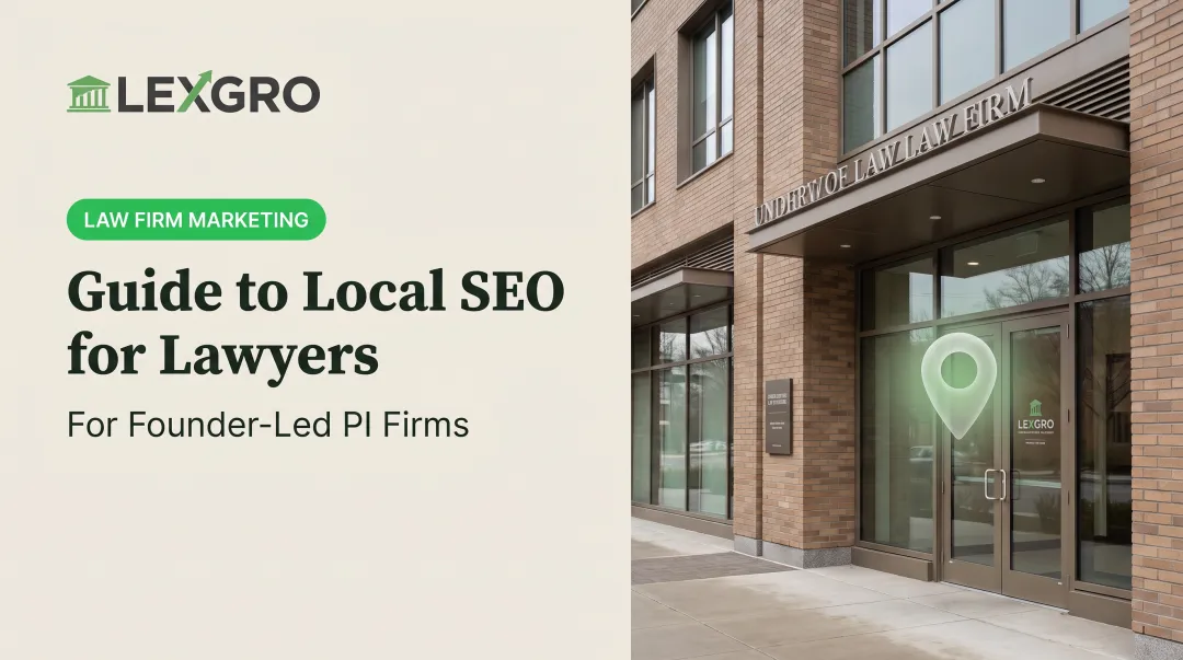 Guide to Local SEO for Lawyers