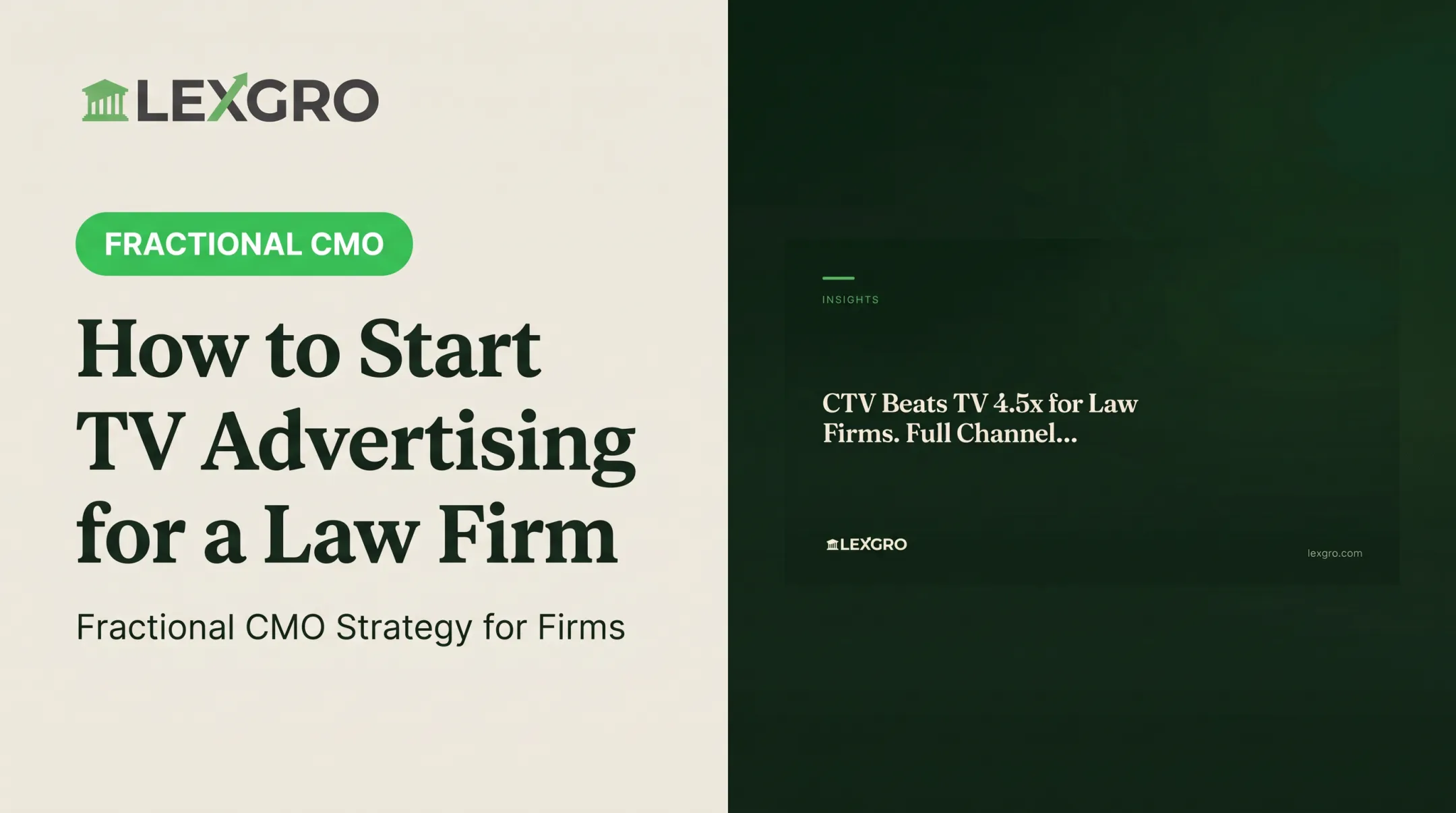 How to Start TV Advertising for a Law Firm