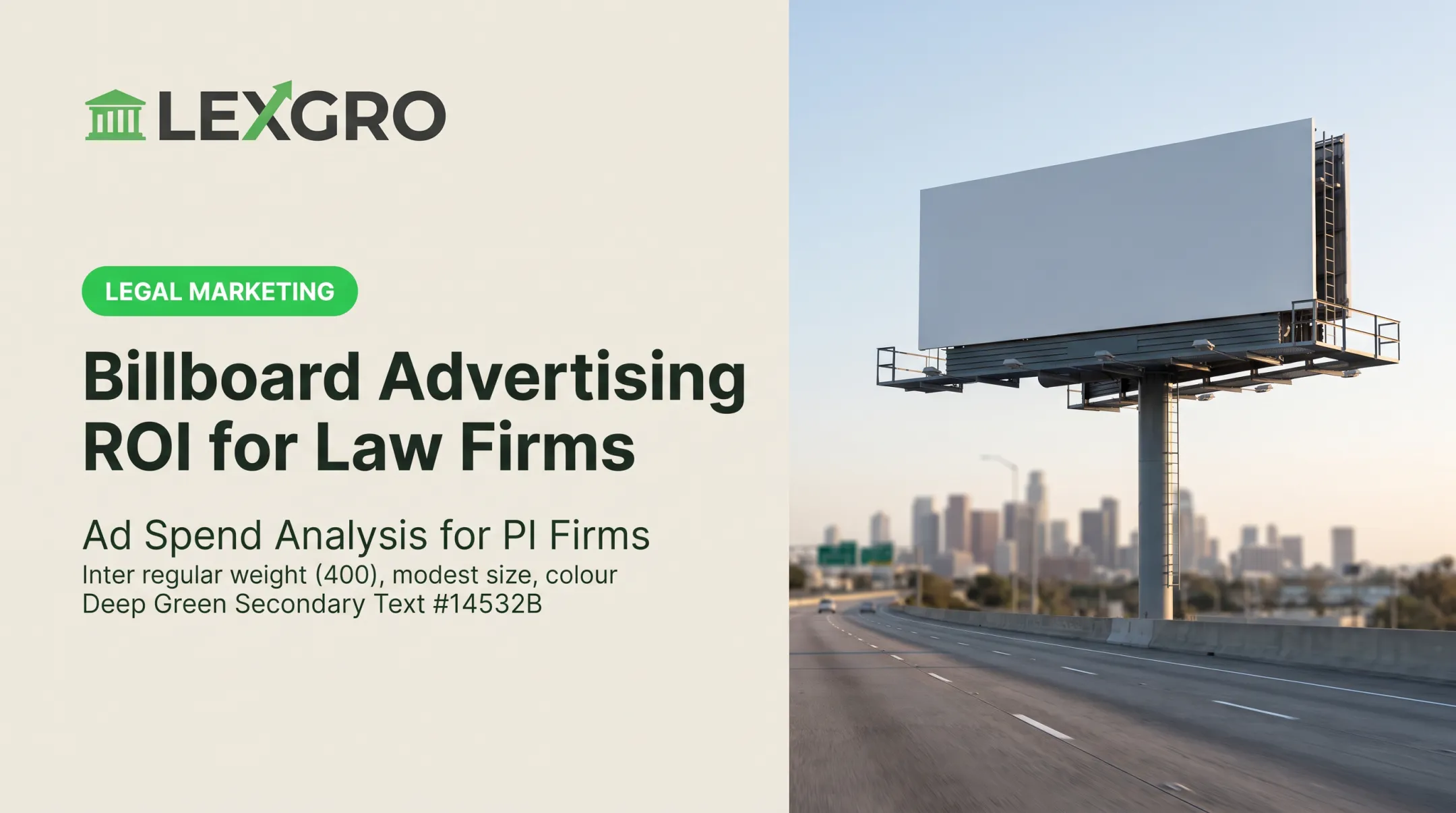 Billboard Advertising ROI for Law Firms