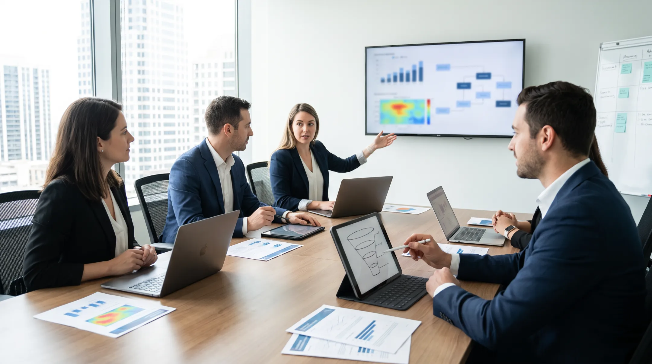 Legal marketing specialists auditing law firm conversion tracking and campaign performance